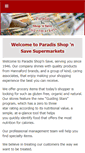 Mobile Screenshot of paradisshopnsave.com